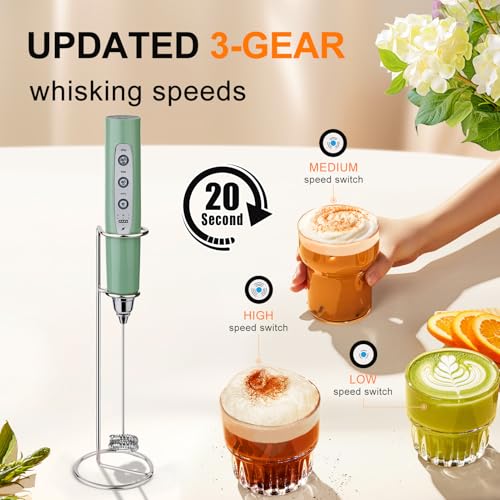 Handheld Milk Frother Wand for Coffee