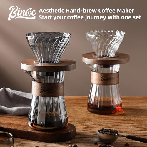 Clear Glass Drip Coffee Maker Set