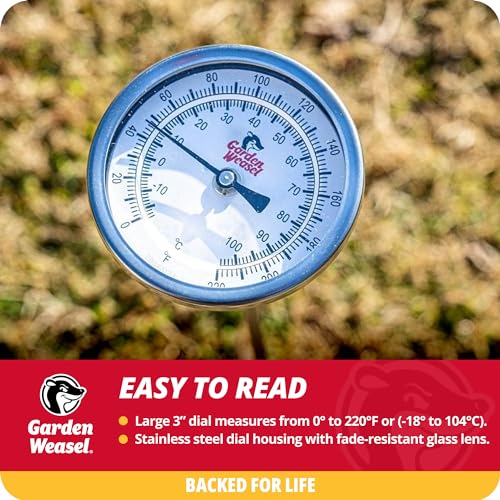 Analog Soil & Composting Dial Thermometer