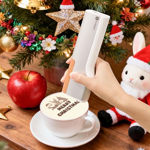 Handheld Food PrintPen Portable Mini Coffee Printer Latte Art Macaron Cookie DIY Design