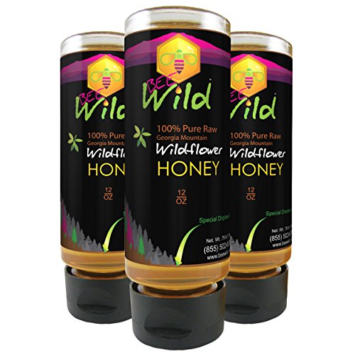 100% Pure & Raw Wildflower Honey (36 Ounce)