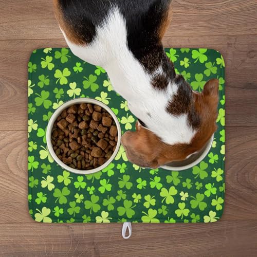 St. Patrick's Day Dish Drying Mat for Kitchen Counter