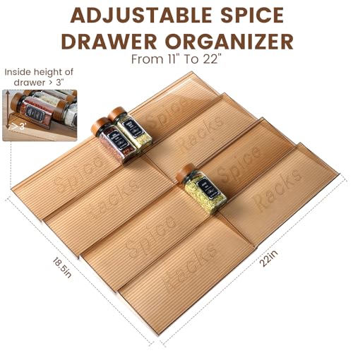 2 Pack Spice Rack with 24 Spice Jars (30 Count)