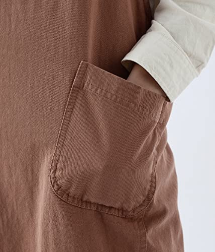 Soft Cotton Linen Apron for Women