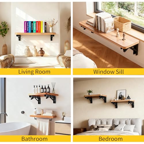 Folding Shelf Brackets (2 Count)