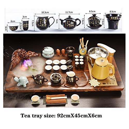 Tea Serving Tray with Tray Simple Automatic Teapot