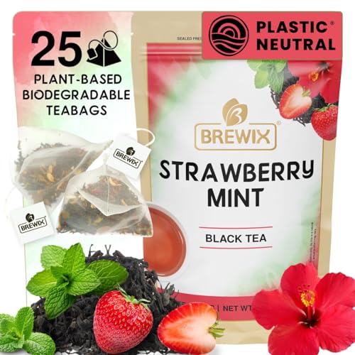 Strawberry Black Tea Bags (25 Count)