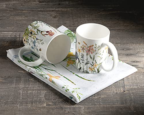 Coffee Mug with Handles Tea Cups (2 Count)