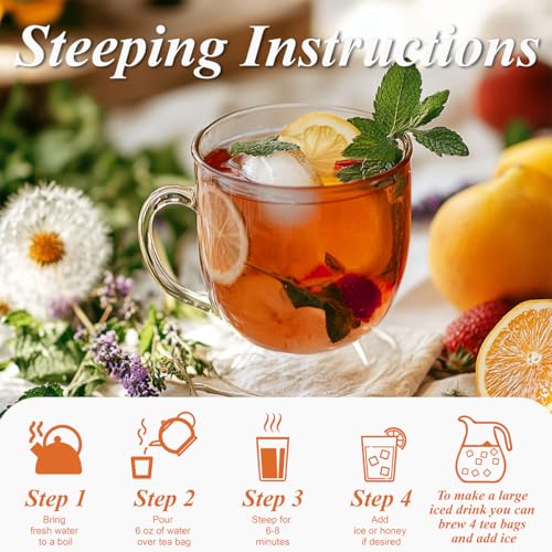 Roasted Dandelion Root Tea Bags 100 Count