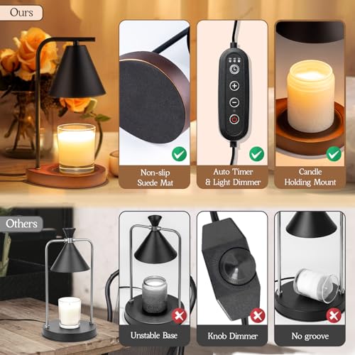 Candle Warmer Lamp with Timer