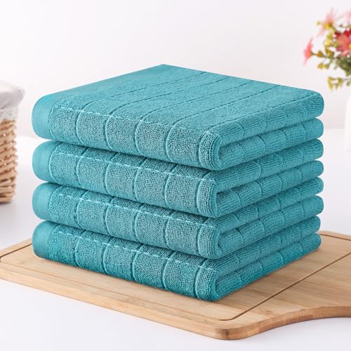 100% Cotton Terry Kitchen Towels (4 Count)