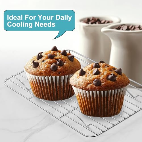 Cooling Rack 8.75” x 6.25” Stainless Steel Wire Baking Rack