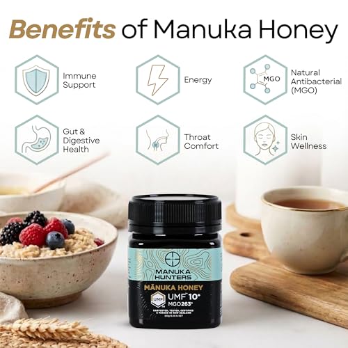 New Zealand Manuka Honey UMF 10+ (8.8 Ounce)