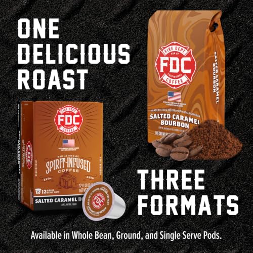 Salted Caramel Bourbon Whole Bean Coffee (12 Ounce)