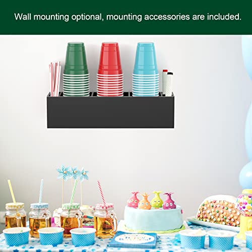 Triple Cup Holder with Marker Slot