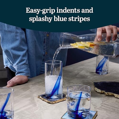 Blue Ribbon Tumbler & Rocks Drinking Glasses Set of 16 (16 Count)