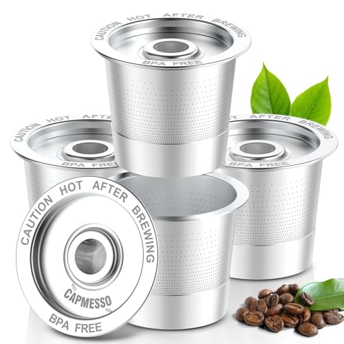 Reusable K Cups Coffee Pods for Keurig 1.0 (4 Count)