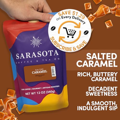 Salted Caramel Ground Coffee (12 Ounce)
