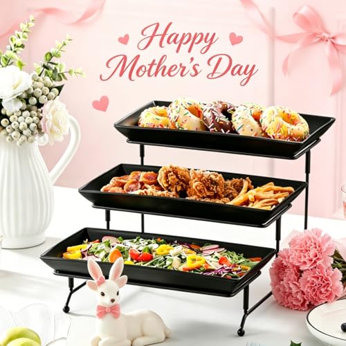 3 Tier Serving Tray (4 Count)