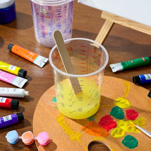 16 oz Plastic Mixing Cups (100 Count)