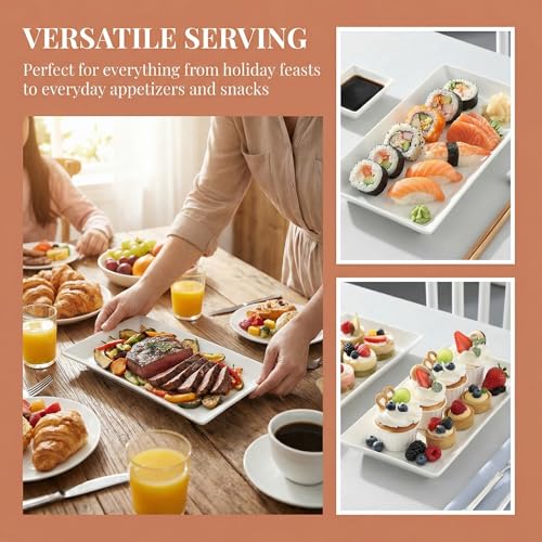 12" Serving Platters Set of 4 (4 Count)