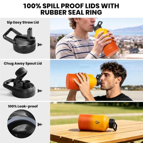Insulated Water Bottle 64 oz