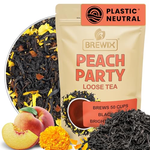 Peach Black Loose Leaf Tea (3.53 Ounce)
