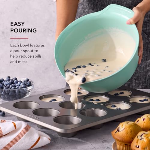 Universal Nesting Plastic Mixing Bowls