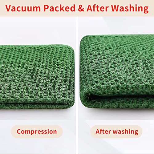 100% Cotton Waffle Weave Kitchen Dish Cloths 8 (8 Count)