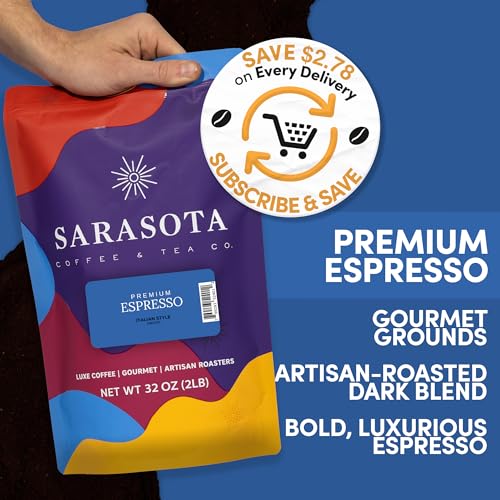 2 lb Espresso Ground Coffee (32 Ounce)