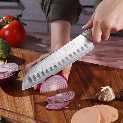 7" Santoku Japanese Chef Knife (3 Count)