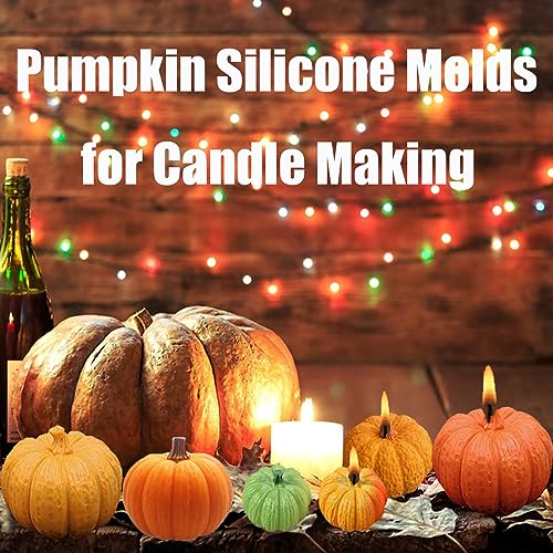 Pumpkin Candle Molds Set