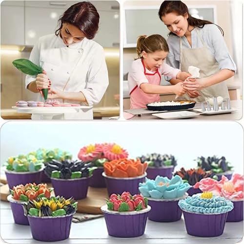 6 Pcs Leaf Piping Icing Nozzle (6 Count)