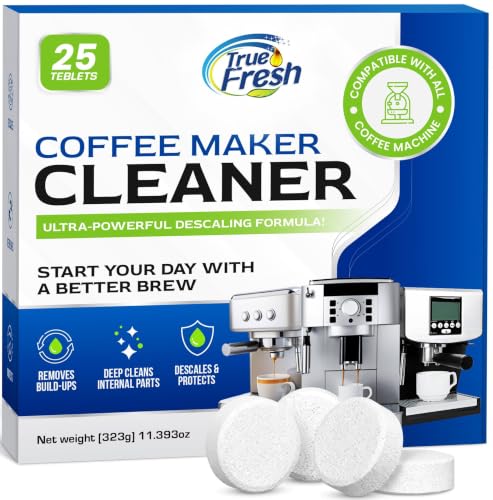 Coffee Maker Cleaner Tablets 25 Count