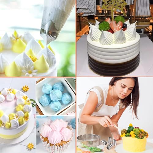 4PCS Extra Large Piping Tips Set