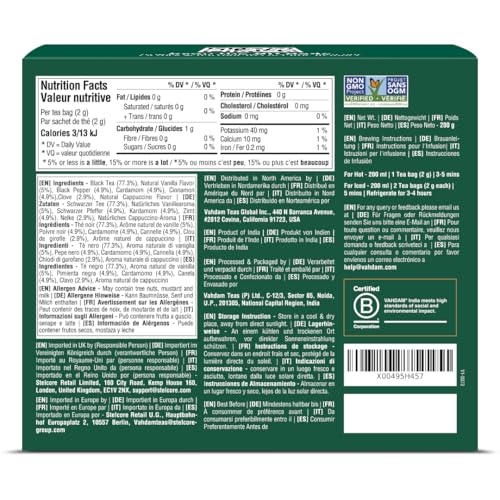 Vanilla Chai Teabags (100 Count)