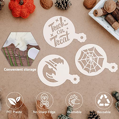 36Pcs Halloween Cookie Stencils Reusable Cake Baking Mold Tools (36 Count)