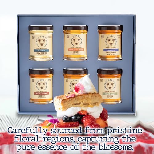 Blossom to Bottle Honey Sampler Gift Set (18 Ounce)