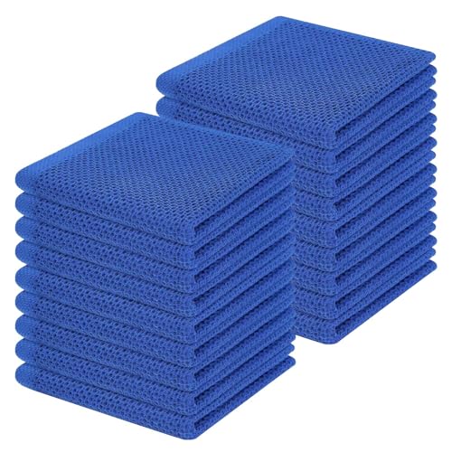 100% Cotton Waffle Weave Kitchen Dish Cloths 18 (18 Count)