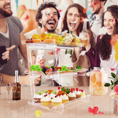 3 Tier Acrylic Serving Tray