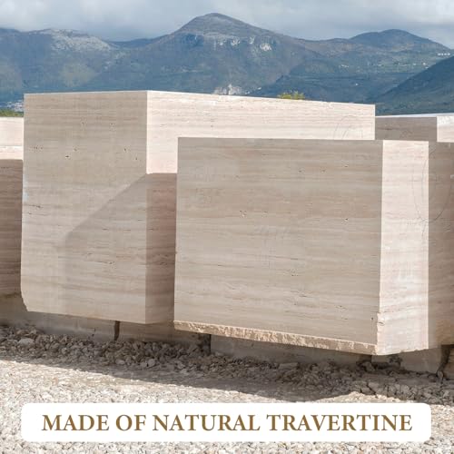 Natural Travertine Marble Cutting Board for Kitchen Counter