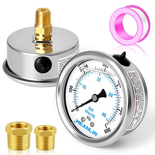0~600Psi Stainless Steel 1