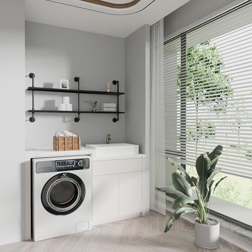 Industrial Pipe Shelf Shelving Bookcase