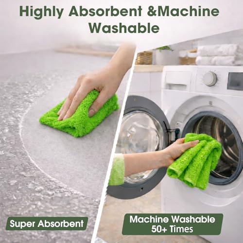 Microfiber Cleaning Cloth Roll (100 Count)