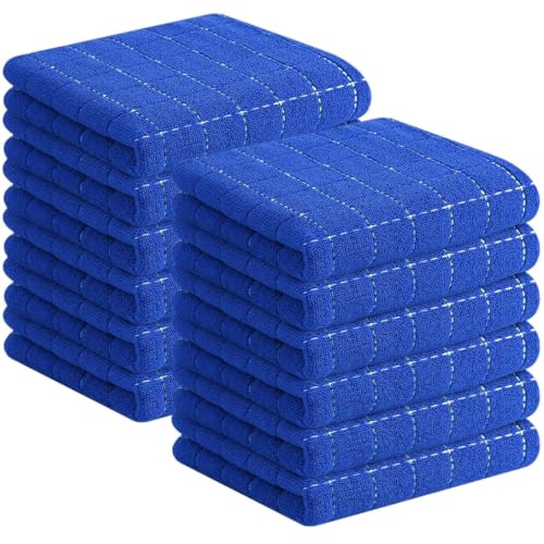 100% Cotton Terry Kitchen Towels (12 Count)