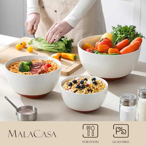 Ceramic Mixing Bowls (3 Count)