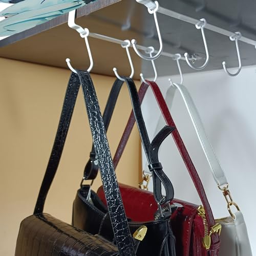 Adjustable Mug Holder Under Cabinet (8 Count)