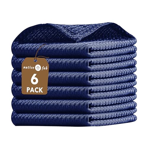 6 Pack Waffle Dish Cloths (6 Count)