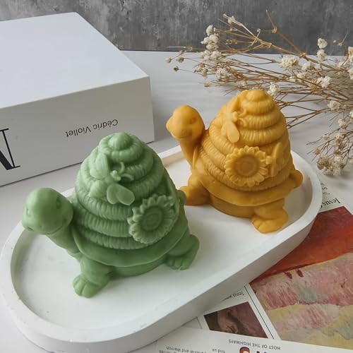 Honeycomb Turtle Flower Animal Resin Mold