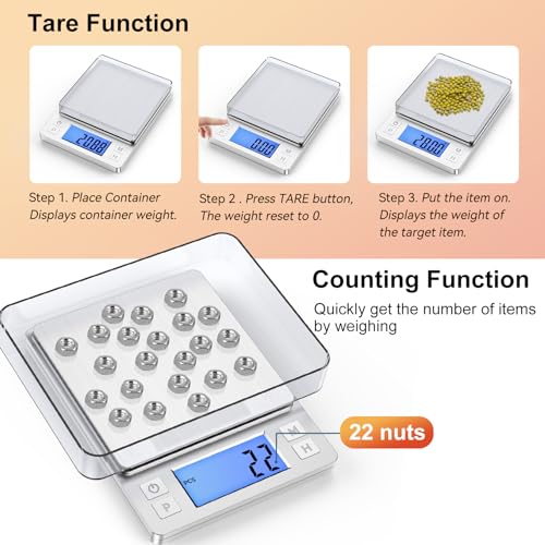 0.01g Small Digital Gram Scale